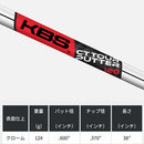 KBS CT TOUR PUTTER パター用シャフト Chrome クローム 仕上げ 日本仕様 370 TIP径9.4