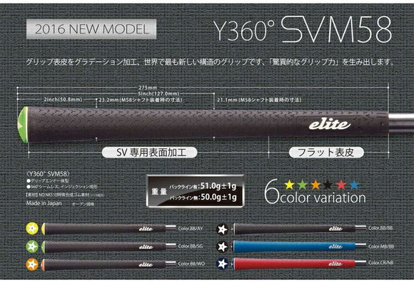 エリートグリップ Y360°SV M58 (Elite Grips Y360 SV M58)