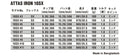 USTマミヤ アッタス 10 アイアンシャフト (UST Mamiya ATTAS 10 Iron) 単品 単品販売 リシャフト時工賃別途必要