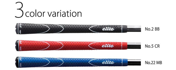 エリートグリップ X360° ラバー グリップ M60 バックラインあり なし ウッド アイアン用 単品販売