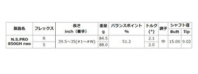 日本シャフト N.S.Pro 850GH ネオ スチール アイアンシャフト (N.S.Pro 850GH Neo Iron) 単品 単品販売 リシャフト時工賃別途必要