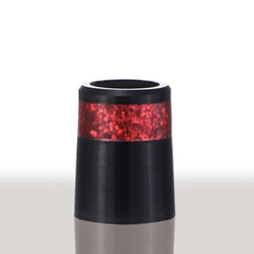 アイアンソケット1本ライン太 ラメソケットシリーズ デザイン／レッド 商品番号 NRI-RD 10個単位販売