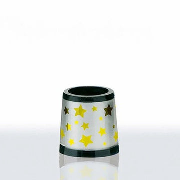 ウッドソケット STMスターソケットシリーズ デザイン／銀/イエロー 商品番号 BSW-08 3個単位販売
