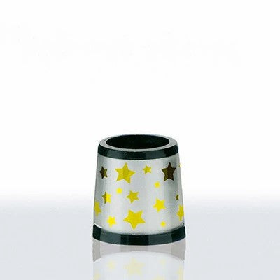 ウッドソケット STMスターソケットシリーズ デザイン／銀/イエロー 商品番号 BSW-08 3個単位販売