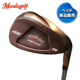マスダゴルフ Masda Golf スタジオウェッジ M425 グースネック 銅メッキ #P/A 48度 軟鉄鍛造 ヘッド単品 国産ウェッジ