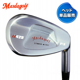 Masda golf マスダゴルフ スタジオウェッジ M425 グースネック ニッケルクロム仕上げ  #P/A 48° ヘッド単品販売