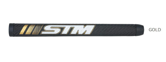 STM PF パターグリップ M58 太径設計 オートマチックストローク対応モデル PU×エラストマー素材採用 ブラック系 87g