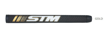 STM PF パターグリップ M58 太径設計 オートマチックストローク対応モデル PU×エラストマー素材採用 ブラック系 87g