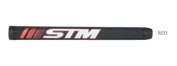 STM PF パターグリップ M58 太径設計 オートマチックストローク対応モデル PU×エラストマー素材採用 ブラック系 87g