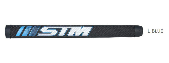 STM PF パターグリップ M58 太径設計 オートマチックストローク対応モデル PU×エラストマー素材採用 ブラック系 87g
