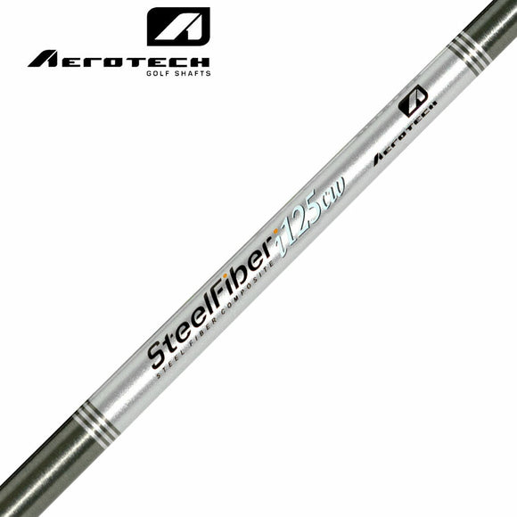 トゥルーテンパー エアロテック スチールファイバー AEROTECH SteelFiber I 125CW CW表記あり テーパー アイアン用シャフト