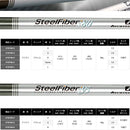 トゥルーテンパー エアロテック スチールファイバー AEROTECH SteelFiber I 80 95 5-P 6本セット テーパー アイアン用シャフト