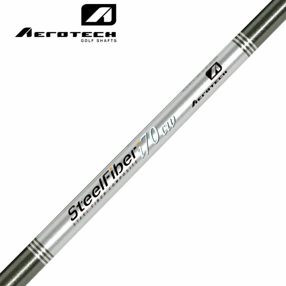 トゥルーテンパー エアロテック スチールファイバー AEROTECH SteelFiber I 70CW CW表記あり テーパー アイアン用シャフト R S シニア