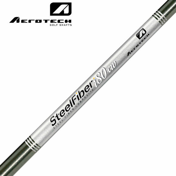 トゥルーテンパー エアロテック スチールファイバー AEROTECH SteelFiber I 80CW CW表記あり テーパー アイアン用シャフト