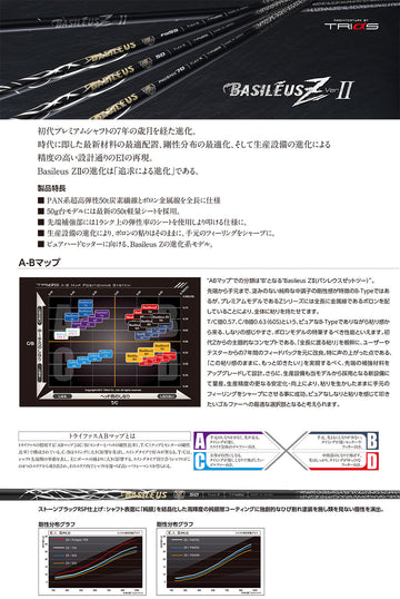 SRIXON スリクソン ゼクシオ14 ZXi対応 スリーブ付シャフト Basileus Z2 バシレウス ゼット2 ドライバー用