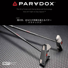 BGT Paradox Graphite Putter マレット パター パラドックス グラファイト CNC削り出しヘッド ゼロトルク構造 高慣性モーメント設計 ミス補正 最新モデル