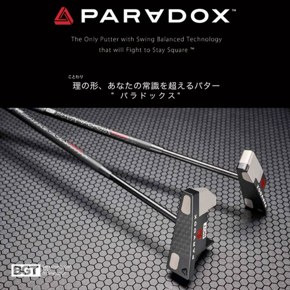 BGT Paradox Graphite Putter ブレード パター パラドックス グラファイト CNC削り出しヘッド ゼロトルク構造 高慣性モーメント設計 ミス補正 最新モデル