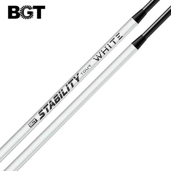 BGT Stability Tour White パターシャフト ホワイト マット仕上げ 超高剛性 カーボン コンポジット シャフト ツアーモデル 低トルク ストローク安定 パター用
