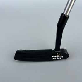 スコッティキャメロン NEWPORT PRO PLATINUM MID SLANT パター 右利き用 テフロンブラック加工 KBS CT TOUR フェースディープミーリング リメイク品