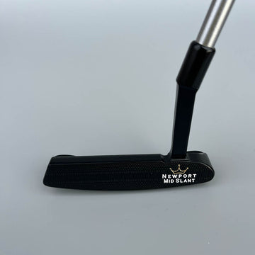 スコッティキャメロン NEWPORT PRO PLATINUM MID SLANT パター 右利き用 テフロンブラック加工 KBS CT TOUR フェースディープミーリング リメイク品