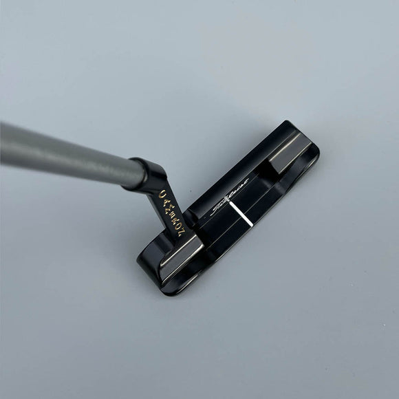 スコッティキャメロン NEWPORT PRO PLATINUM MID SLANT パター 右利き用 テフロンブラック加工 KBS CT TOUR フェースディープミーリング リメイク品