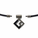 コラントッテ TAO ネックレス AURA マットブラック 磁気ネックレス メンズ レディース おしゃれ スポーツ ゴルフ Colantotte TAO AURA BLACK