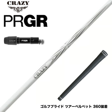 PRGR プロギア 新 RS DUO スリーブ付シャフト CRAZY クレイジー ARROW アロー 新デザイン 軽硬 高初速 高弾道 分厚いインパクト設計