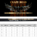 CRAZY クレイジー DEAD デッド 軽量 高弾性 カーボンシャフト ドライバー用シャフト 飛距離重視モデル CB-80直系 単品販売不可 リシャフト時工賃別途必要