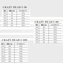 CRAZY クレイジー DEAD デッド I-50 I-80 I-100 アイアンシャフト 全番手同一フィーリング設計 両立 高性能カーボンモデル シャフト単品不可 リシャフト専用