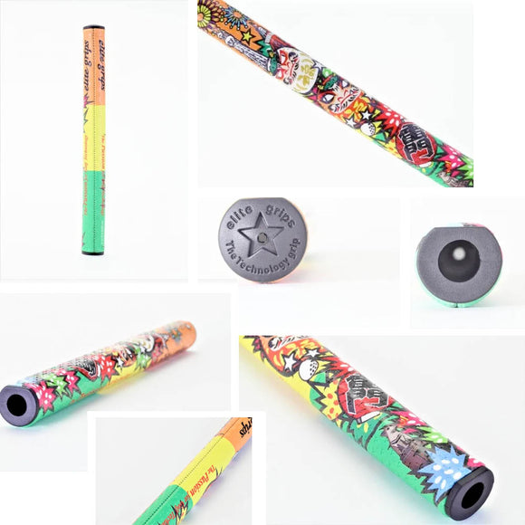 エリートグリップ 限定品パターグリップ 雷門 軽量72g M58 先端から均一な太さ Elite Grips Kaminarimon Thunder Gate