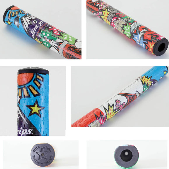 エリートグリップ 限定品パターグリップ 東京タワー 軽量72g M58 先端から均一な太さ Elite Grips TOKYO TOWER