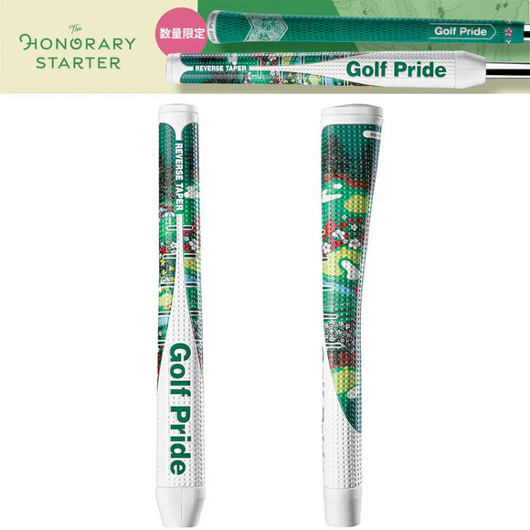数量限定 Golf Pride ゴルフプライド Honorary Starter パターグリップ ピストルミッド M58 64g マスターズ記念モデル