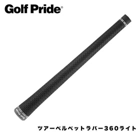 ゴルフプライド Golf Pride ツアーベルベットラバー360 ライト M60 バックラインなし 可変式クラブ対応 スリップ防止 ラバー ゴルフグリップ