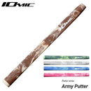 イオミック IOMIC パターグリップ Army Putter アーミー・パター マーブルデザインのミッドサイズグリップ 男女兼用 日本製 ベージュ復活モデル
