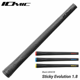 イオミック IOMIC Black ARMOR Sticky Evolution 1.8 ゴルフグリップ M60 ソフトな握り心地と高グリップ力の融合モデル 軽量設計