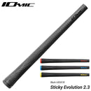 イオミック IOMIC Black ARMOR Sticky Evolution 2.3 ゴルフグリップ M60 太径 ソフト 握り心地 高グリップ性能 両立タイプ