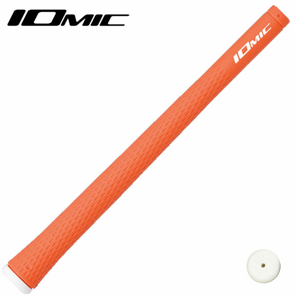 イオミック IOMIC スティッキー 1.8 スタンダード ソフトな感触と高密着性 リビングコーラル×ホワイト ゴルフグリップ