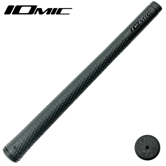 イオミック IOMIC Sticky 2.3 Standard 太め  ツアープロ愛用 高密着ソフト カラフルデザイン スティッキーシリーズ ブラック×ブラック ゴルフグリップ