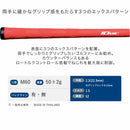 イオミック IOMIC iXxx 2.3 アイエックススリー 両手に高い密着力を実現した3つのXパターン設計 ロートルク搭載 高性能ゴルフグリップ カウンターバランス対応