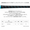 イオミック IOMIC Moebius Black 1.8 メビウスブラック ゴルフグリップ 360度対応 ロゴレス 柔らか仕様 ロートルクコントロール搭載モデル