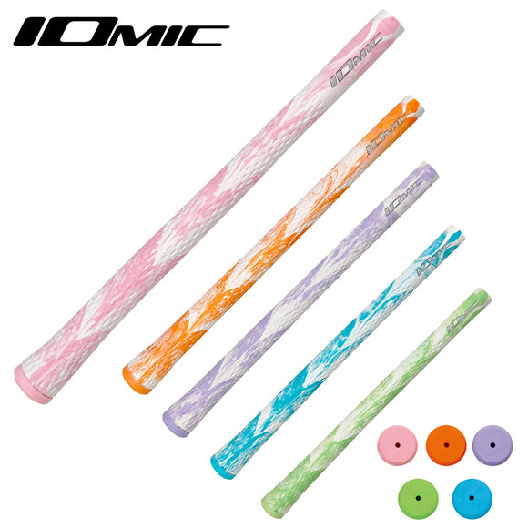 イオミック IOMIC IOMIC スティッキーアーミー Sticky Army LJ 1.0 レディース ホワイトベース・アートデザイン ゴルフグリップ