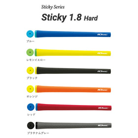 イオミック IOMIC Sticky 1.8 Hard スティッキー ハード グリップ M60 硬度57 21.8mm 外径 48g ゴルフグリップ 定番モデル ツアープロ愛用