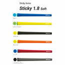 イオミック IOMIC Sticky 1.8 Soft スティッキー ソフト グリップ M60 21.8mm 外径 ソフト感 軽量48g ゴルフグリップ 横パターン 定番モデル