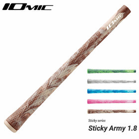 イオミック IOMIC Sticky Army 1.8 スティッキーアーミー 人気アースカラーのベージュ復活 2色融合製法のファッショナブルなゴルフグリップ
