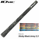 イオミック IOMIC Sticky Black Army 2.3 スティッキーブラックアーミー ブラック×プラチナムグレーのクールなカモフラ柄ゴルフグリップ