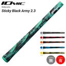 2026 新色追加 イオミック IOMIC Sticky Black Army 2.3 スティッキーブラックアーミー ブラック×プラチナムグレーのクールなカモフラ柄ゴルフグリップ