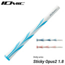 イオミック IOMIC Sticky Opus2 1.8 スティッキー オーパスツー マーブルカラー グリップ ソフトフィーリング ホールド感抜群 ゴルフグリップ カラフルモデル
