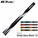イオミック IOMIC Sticky Opus Black 1.8 スティッキー オーパス ブラック アートグリップ ソフト感 高グリップ力 ゴルフグリップ 黒系デザイン 男性人気