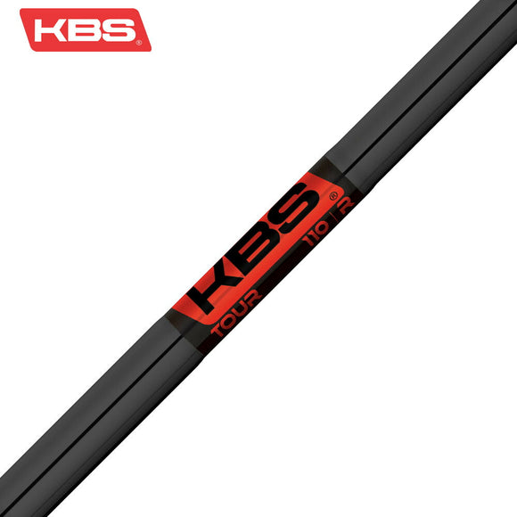 KBS TOUR BK-PVD ゴルフスチールシャフト ブラックPVD仕上げ 中弾道 高エネルギー伝達設計 単品販売 リシャフト時工賃別途必要