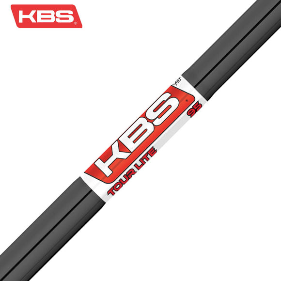KBS TOUR LITE BK-PVD 軽量スチールシャフト ブラックPVD仕上げ 高弾道 最大飛距離アップ 単品販売 リシャフト時工賃別途必要